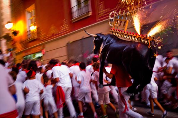 San Fermín en familia